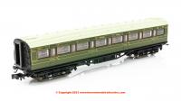 2P-012-004 Dapol Maunsell Corridor 1st Class Coach number 7670 in SR Maunsell Green livery